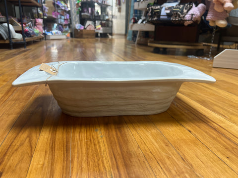 Stoneware Dough Bowl