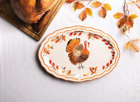 Turkey Whimsical Platter