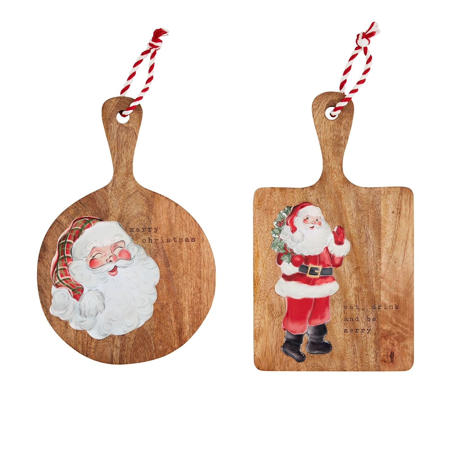 Santa Wood Enamel Board