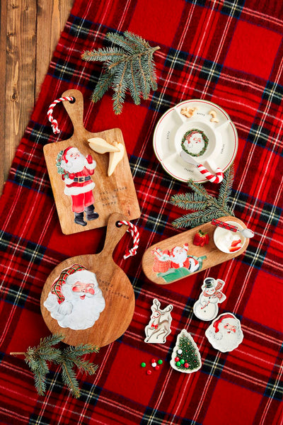 Santa Wood Enamel Board