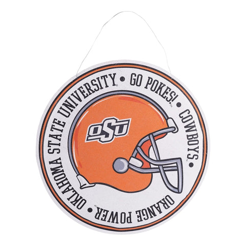 Oklahoma State Reversible Wreath/Helmet Burlee