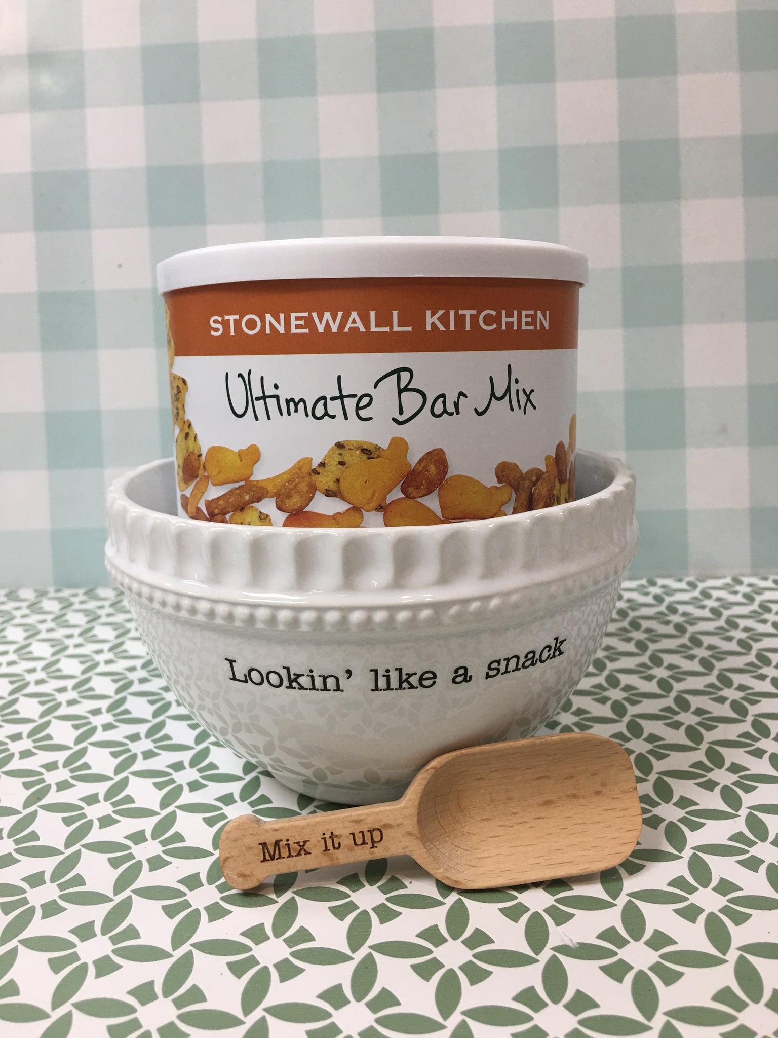 Ultimate Bar Mix with bowl and spoon