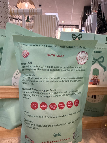 Latika bath bomb and shower steamed