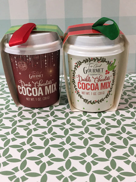 Gold cross Mug & Hot Chocolate mix