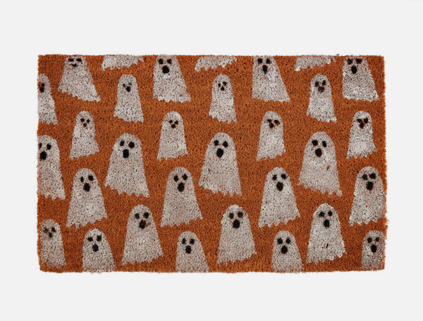 Lighted ghost door mat