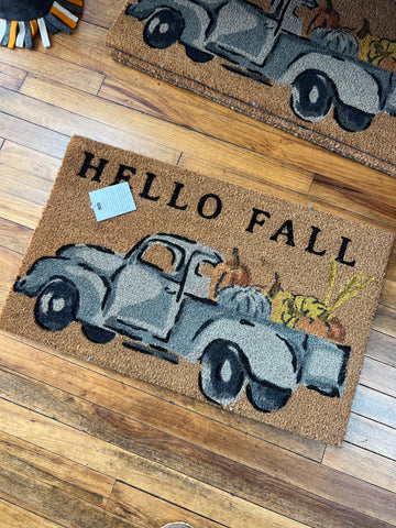 Hello Fall Door Mat