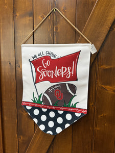OU Sooners Door Hanger