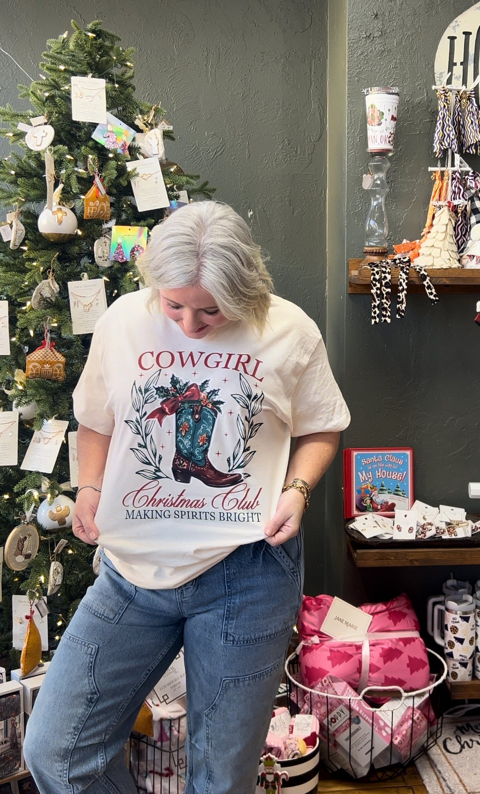 Cowgirl Christmas Tee