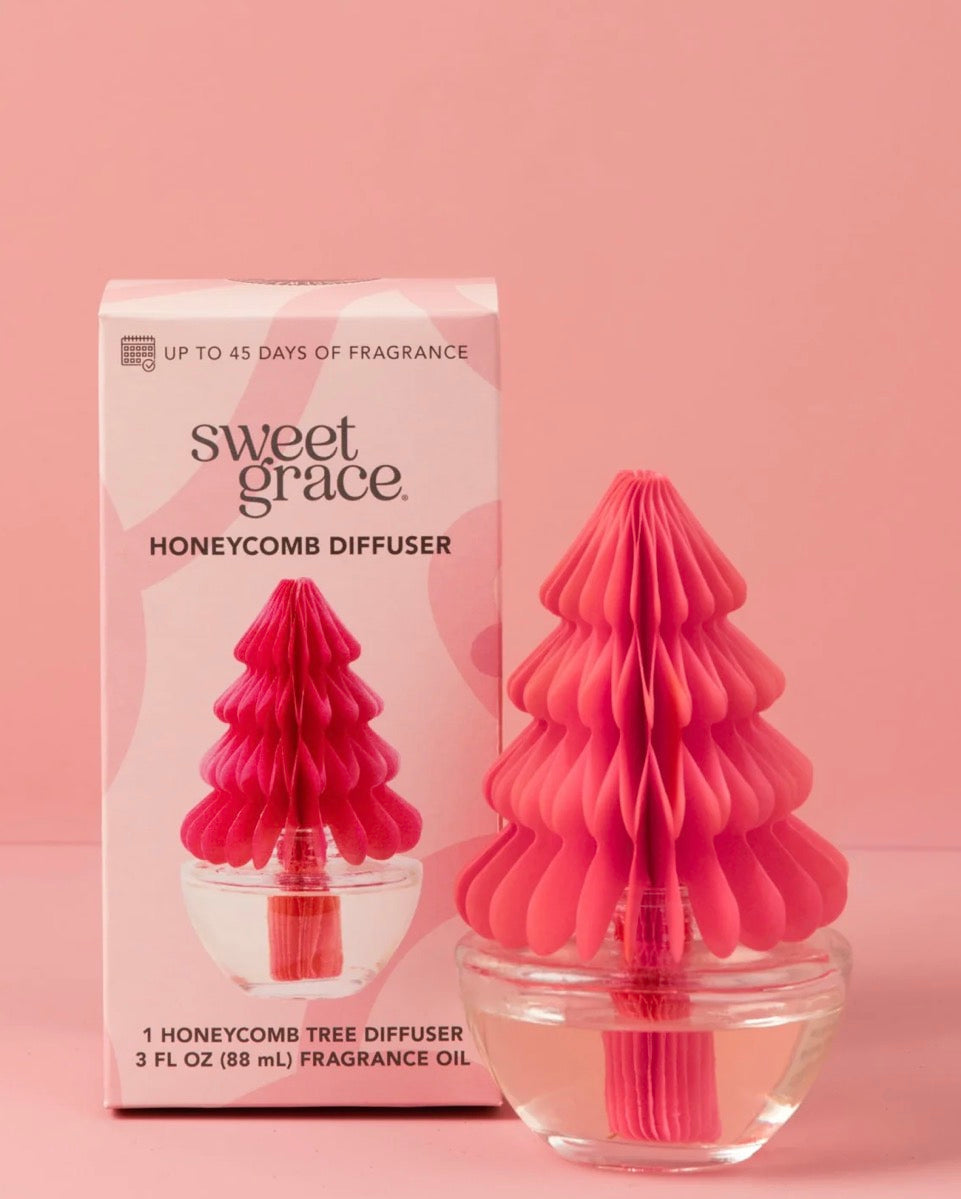 Sweet Grace Holiday Honeycomb Diffuser