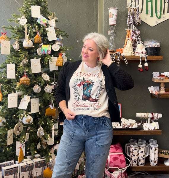 Cowgirl Christmas Tee