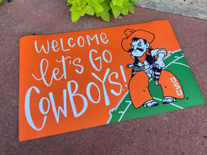 Cowboys Door Mat