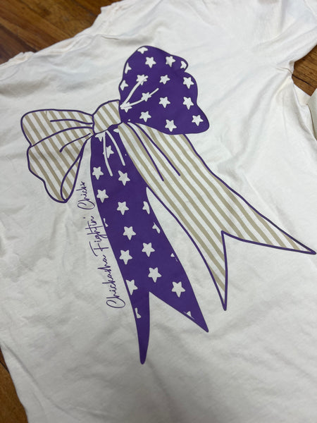 CHICKASHA BOW TEE