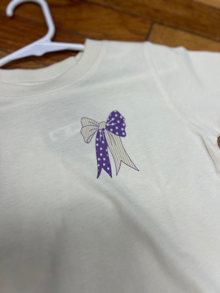 CHICKASHA BOW TEE