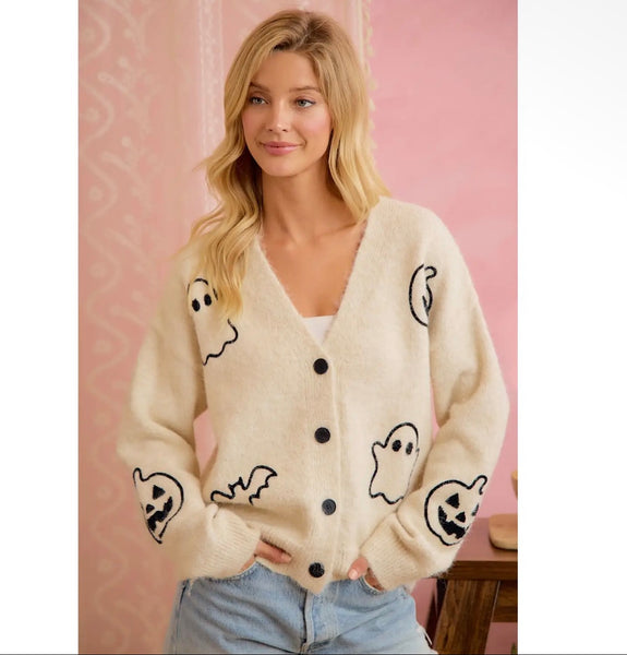 Halloween Cardigan
