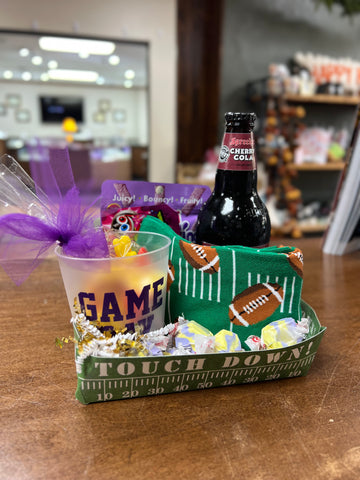 Purple Game Day Treat Box