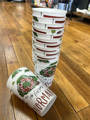 Saturdays are for football reusable cups - Norman