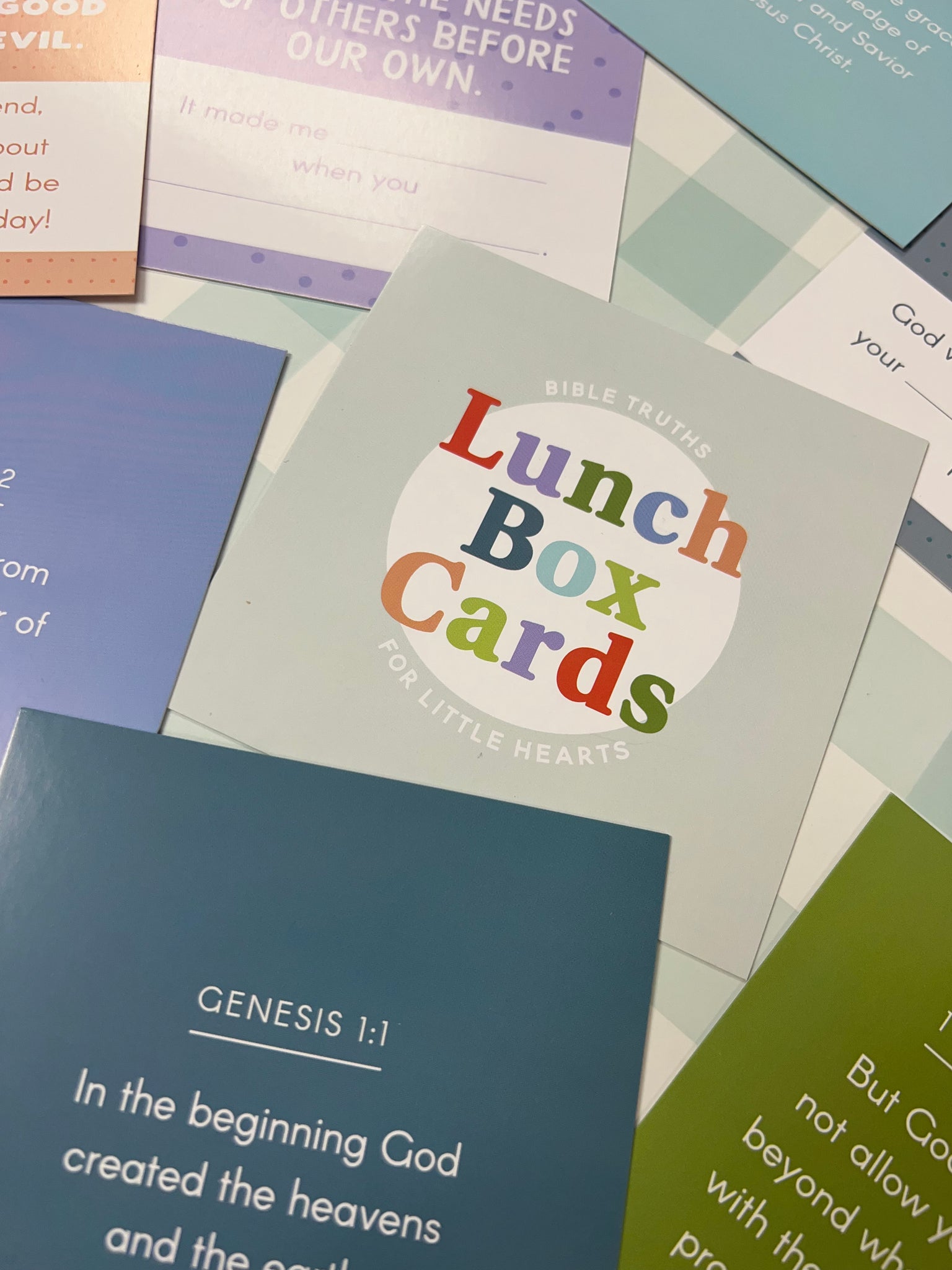 Lunch Box Cards