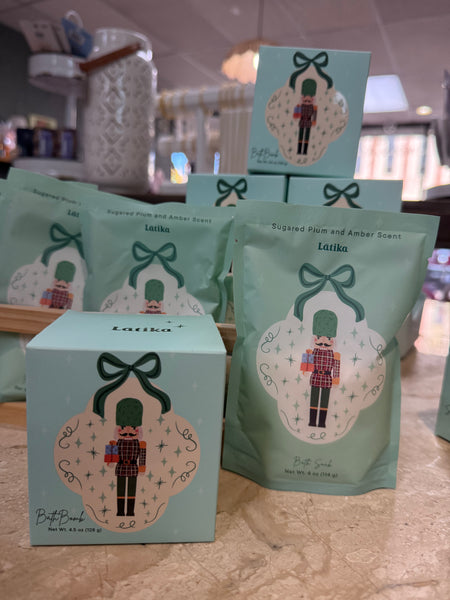 Latika bath bomb and shower steamed