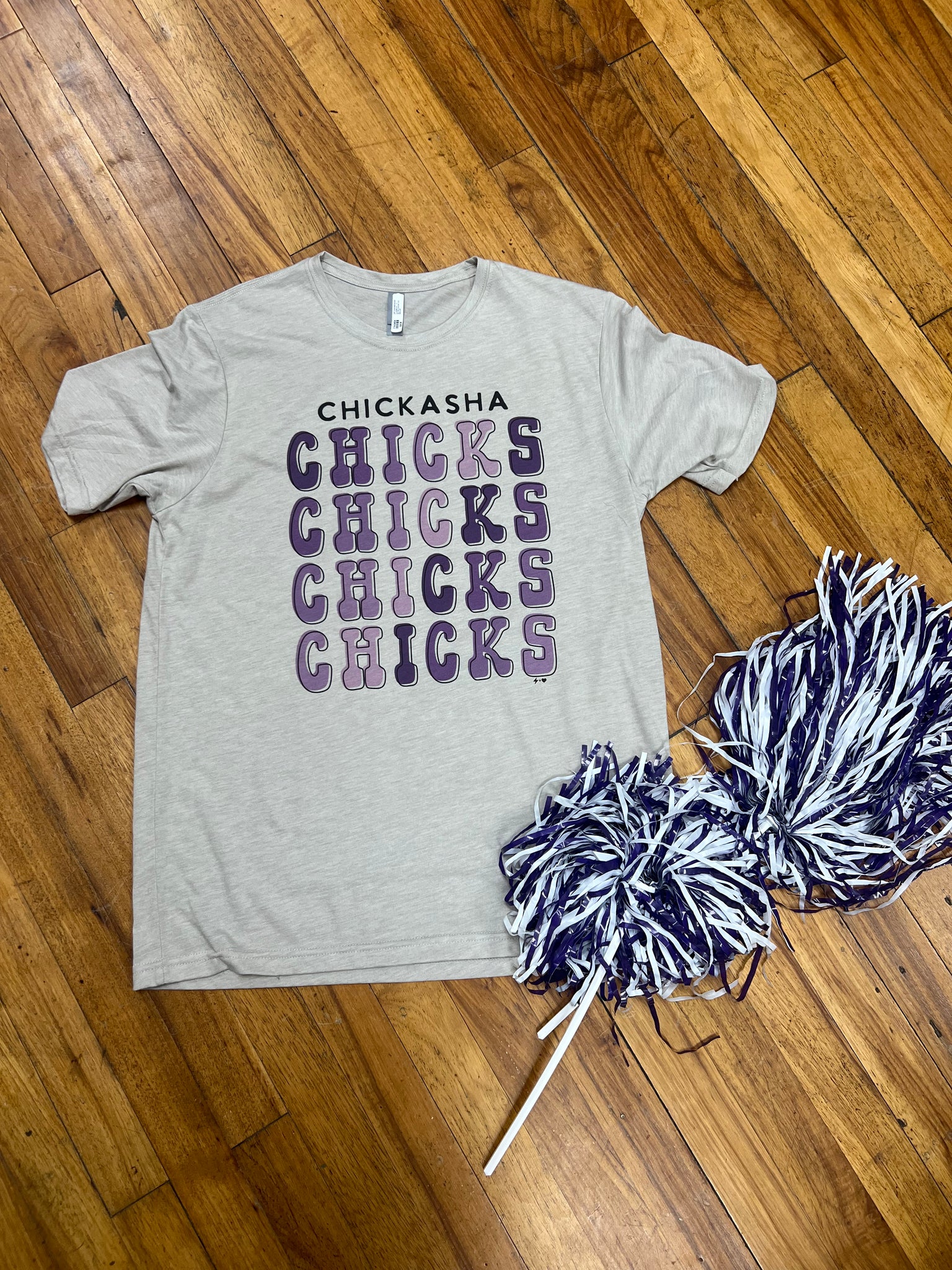 Retro Chickasha Chicks Tee