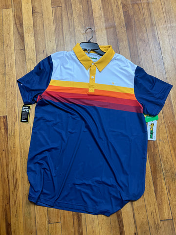 Sunset golf polo