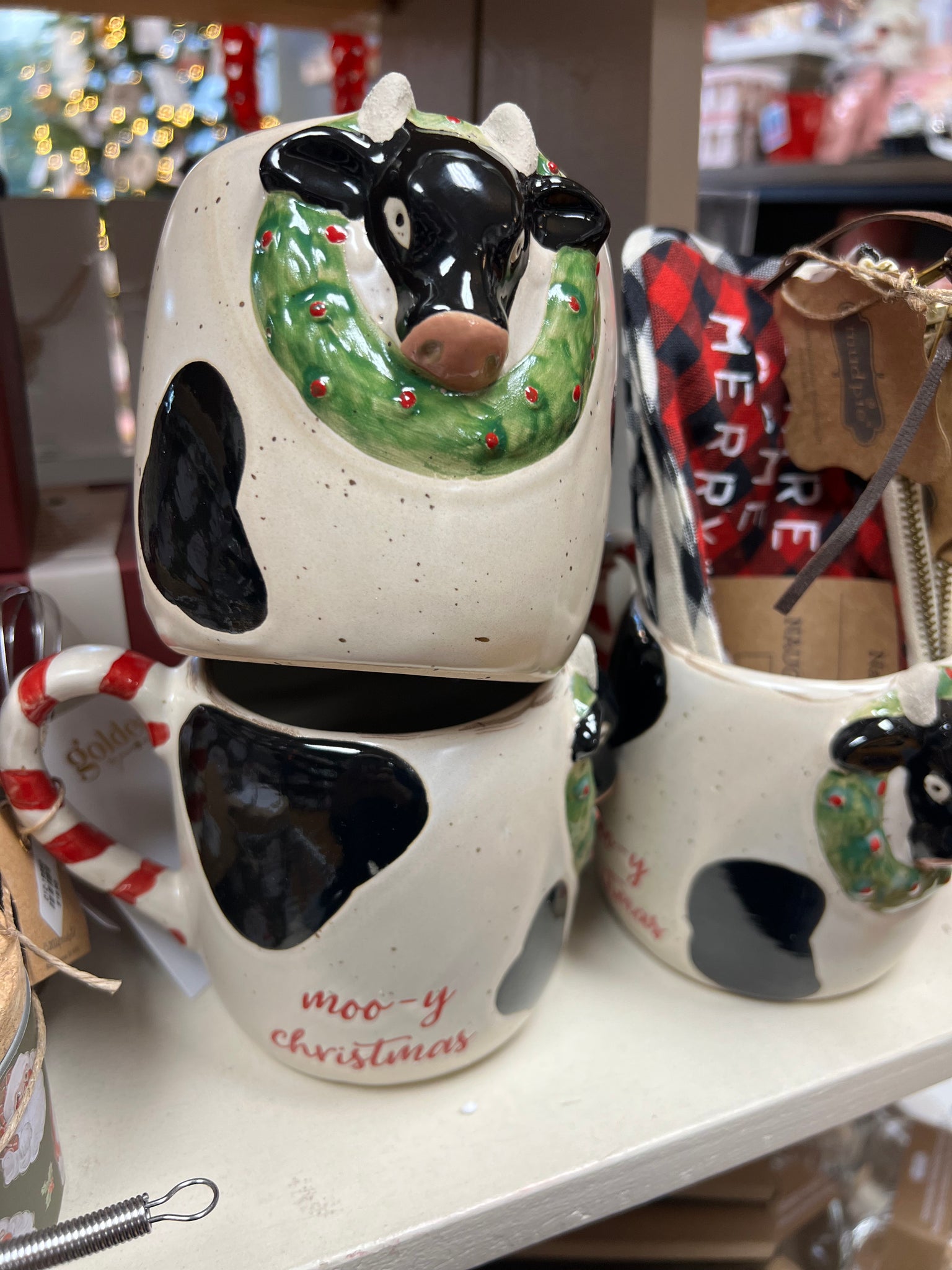 Moo-y Christmas Mug